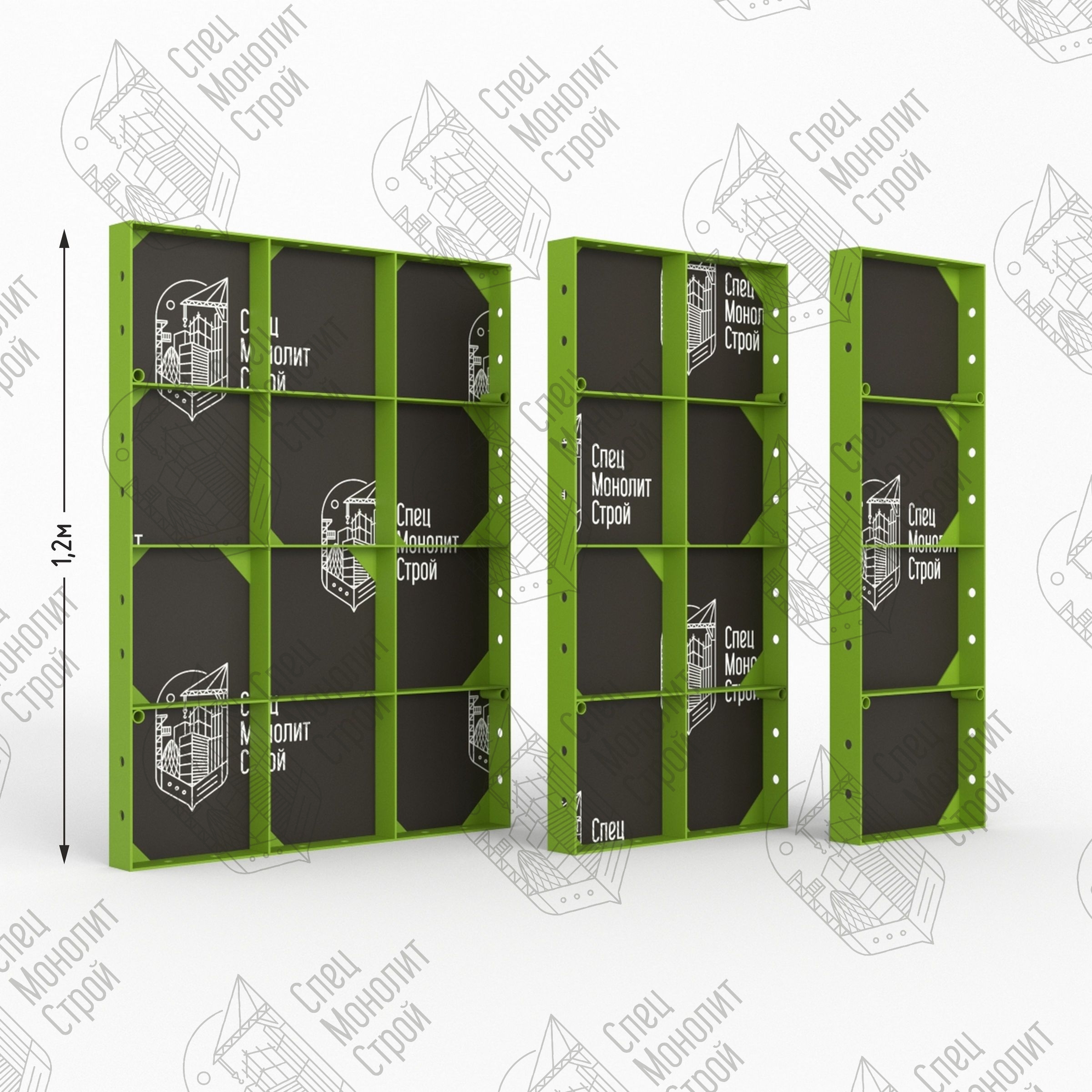 Щит линейный Н=1,2 м.