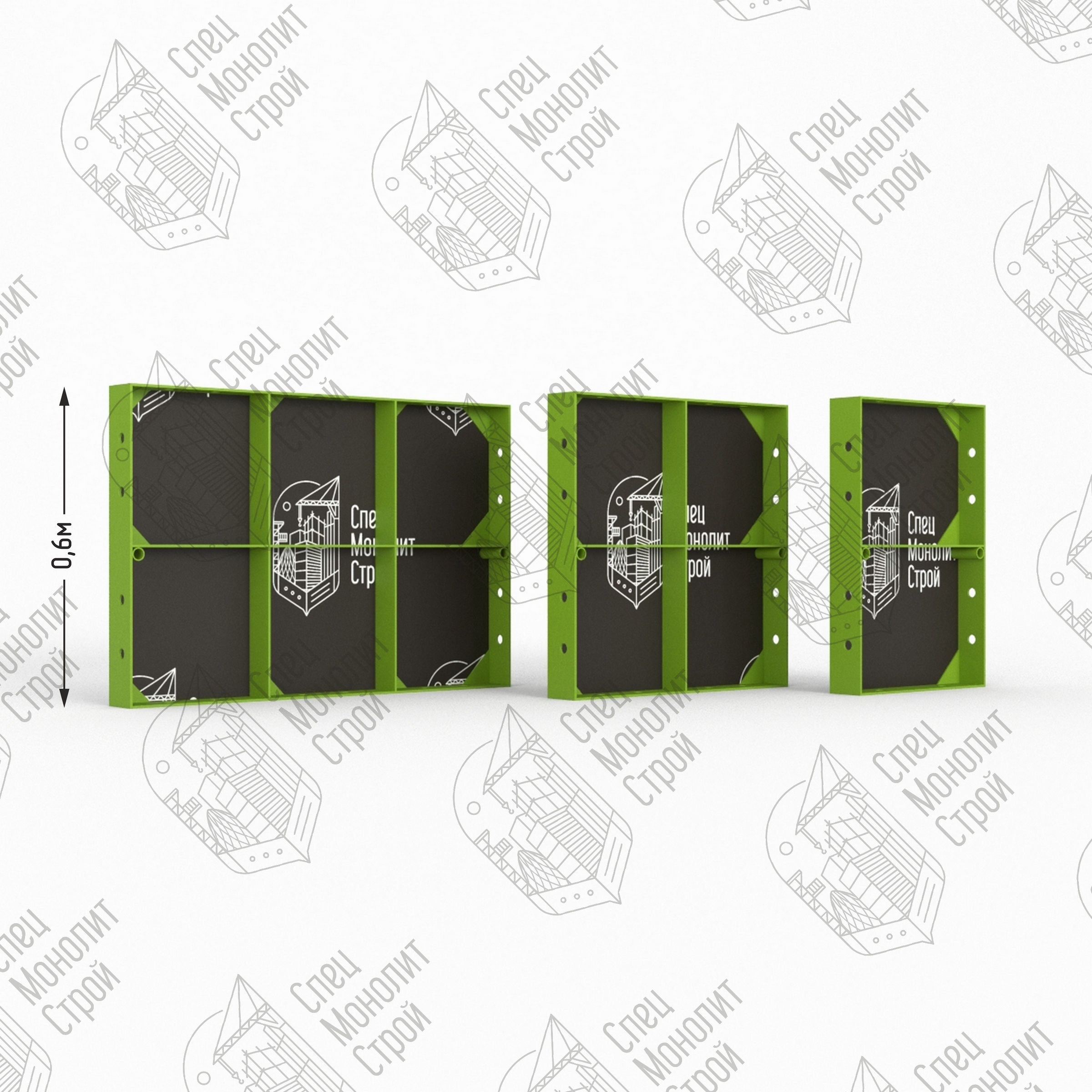 Щит линейный Н=0,6 м.