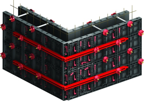 Пластиковая опалубка стен в Москве от компании СпецМонолитСтрой